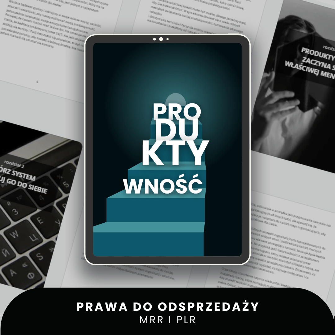 Prosta Produktywność E-book (MRR i PLR)